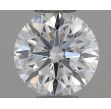 0.36 Carat Round E VVS2 EX GIA Natural Diamond