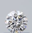 0.35 Carat Round E VVS1 VG EX GIA Natural Diamond