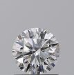 0.70 Carat Round F SI1 EX GIA Natural Diamond