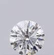 0.18 Carat Round G SI1 EX GIA Natural Diamond