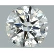 0.5 Carat Round I SI1 EX GIA Natural Diamond