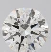 0.95 Carat Round H VS1 EX GIA Natural Diamond