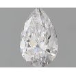 0.5 Carat Pear D VVS1 - EX GIA Natural Diamond