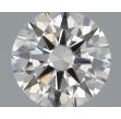 0.35 Carat Round H VVS2 EX GIA Natural Diamond