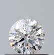 0.34 Carat Round H VS1 EX GIA Natural Diamond