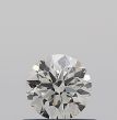 0.40 Carat Round I VS1 EX GIA Natural Diamond