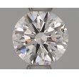 0.40 Carat Round F SI2 EX GIA Natural Diamond