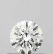 0.51 Carat Round H VS1 EX IGI Natural Diamond