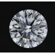 0.37 Carat Round F SI1 EX GIA Natural Diamond