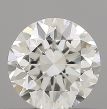 0.5 Carat Round G VVS2 VG EX IGI Natural Diamond