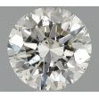 1.0 Carat Round H SI2 EX IGI Natural Diamond