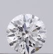 0.24 Carat Round F VS2 EX GIA Natural Diamond