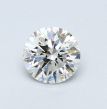 0.53 Carat Round E VS2 VG EX GIA Natural Diamond