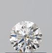 0.35 Carat Round H VS1 EX GIA Natural Diamond