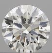 0.56 Carat Round H VVS1 EX IGI Natural Diamond