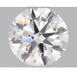 0.5 Carat Round E VVS2 EX GIA Natural Diamond