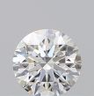 0.56 Carat Round F VS1 EX GIA Natural Diamond