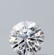 0.31 Carat Round G VVS2 EX GIA Natural Diamond