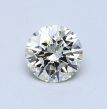 0.62 Carat Round I SI2 EX GIA Natural Diamond