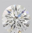 1.00 Carat Round G SI1 EX GIA Natural Diamond