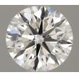 0.56 Carat Round G VS2 EX VG GIA Natural Diamond