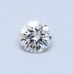 0.37 Carat Round E SI1 EX VG GIA Natural Diamond