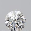 0.35 Carat Round G VVS1 EX GIA Natural Diamond