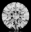 0.56 Carat Round H VVS2 EX GIA Natural Diamond