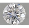 0.7 Carat Round D VVS2 EX GIA Natural Diamond