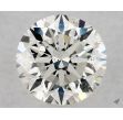 0.60 Carat Round H SI2 VG EX GIA Natural Diamond