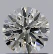 0.80 Carat Round K SI2 VG EX GIA Natural Diamond