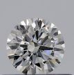 0.30 Carat Round H VVS2 EX GIA Natural Diamond