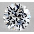 0.41 Carat Round D VVS2 EX VG GIA Natural Diamond