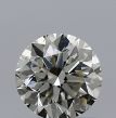 0.80 Carat Round K SI1 VG EX GIA Natural Diamond