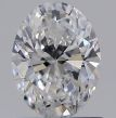 0.80 Carat Oval E VS1 - EX GIA Natural Diamond