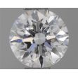 0.43 Carat Round D VVS1 EX GIA Natural Diamond