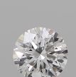 0.23 Carat Round D VVS2 EX GIA Natural Diamond