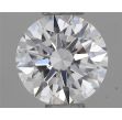 0.40 Carat Round E VVS2 EX GIA Natural Diamond