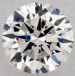 0.6 Carat Round H VVS2 VG EX GIA Natural Diamond