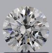 0.70 Carat Round F VS1 EX GIA Natural Diamond