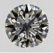 0.41 Carat Round F SI1 VG EX GIA Natural Diamond