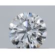 0.53 Carat Round F VS1 EX GIA Natural Diamond