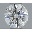 0.26 Carat Round H VVS2 EX GIA Natural Diamond