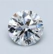 1.41 Carat Round H SI2 EX GIA Natural Diamond