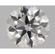 0.5 Carat Round E VS1 EX GIA Natural Diamond