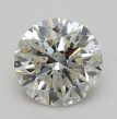 0.45 Carat Round I SI2 VG GIA Natural Diamond