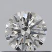 0.35 Carat Round F VVS1 EX GIA Natural Diamond