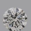 0.50 Carat Round I I1 EX GIA Natural Diamond