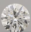 0.35 Carat Round G VVS1 EX GIA Natural Diamond