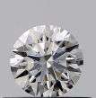 0.34 Carat Round F VS1 EX GIA Natural Diamond